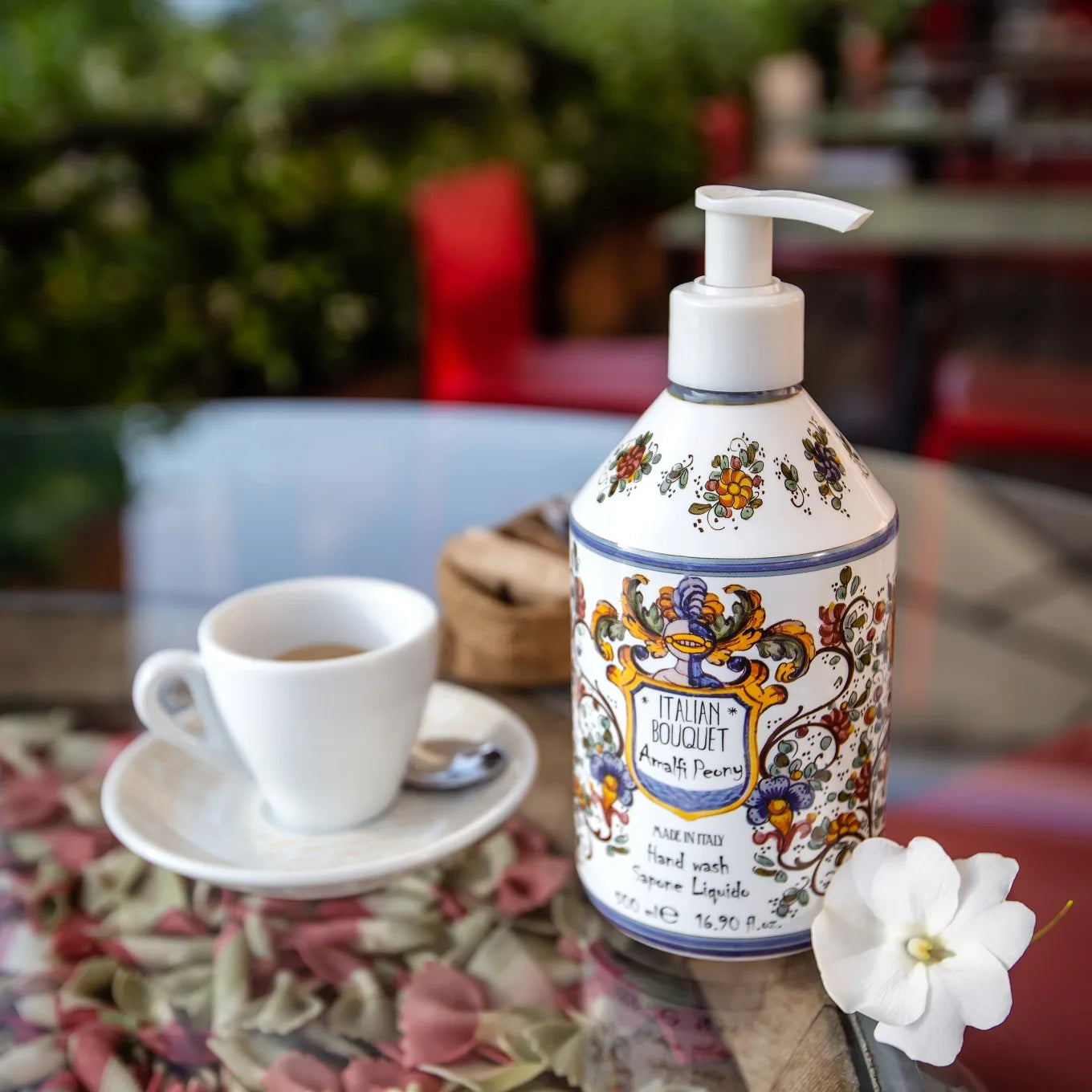 Rudy La Maioliche - Liquid Soap Amalfi Peony 500ml