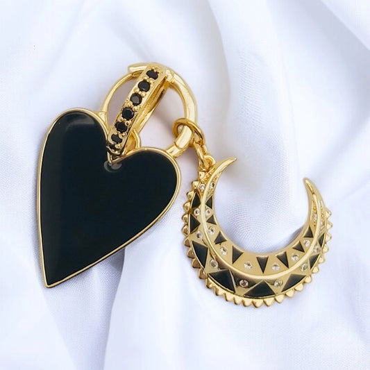 Huracan - Lyas Svart Örhängen