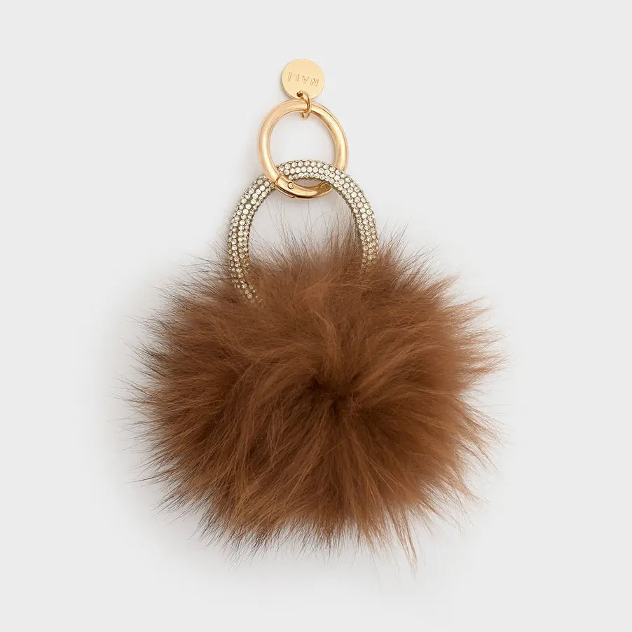 NALI' - Nyckelring/Charm Pom Beige