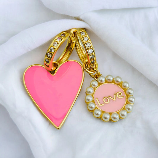 Huracan - Pink Coco Örhängen