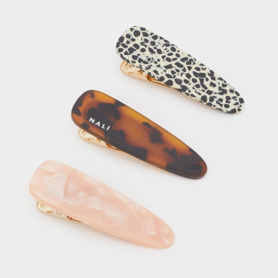 NALI' - Sissy Hårklämmeset Brun/Rosa