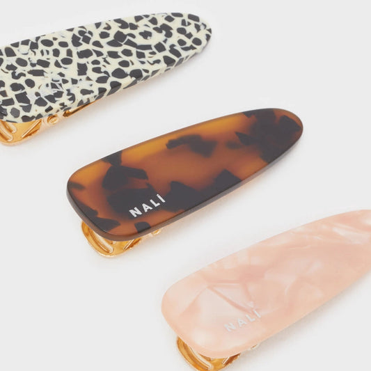 NALI' - Sissy Hårklämmeset Brun/Rosa