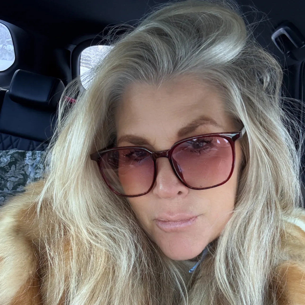 AJSEE - URBAN FASHION Winered pink tinted