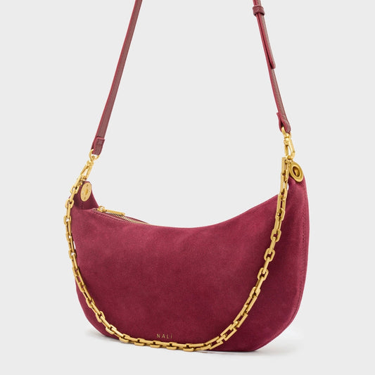 NALI' - Hailey Axelväska Vinröd