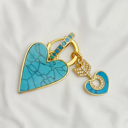 Huracan - Kanoa Blå Örhängen