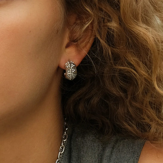 A&C Oslo - Breda örhängen, Shine Bright S