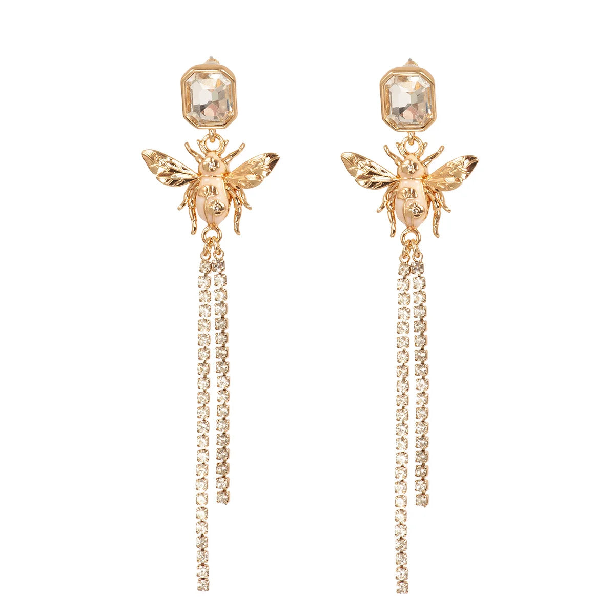 A&C Oslo - Långa örhängen, Floral Bee