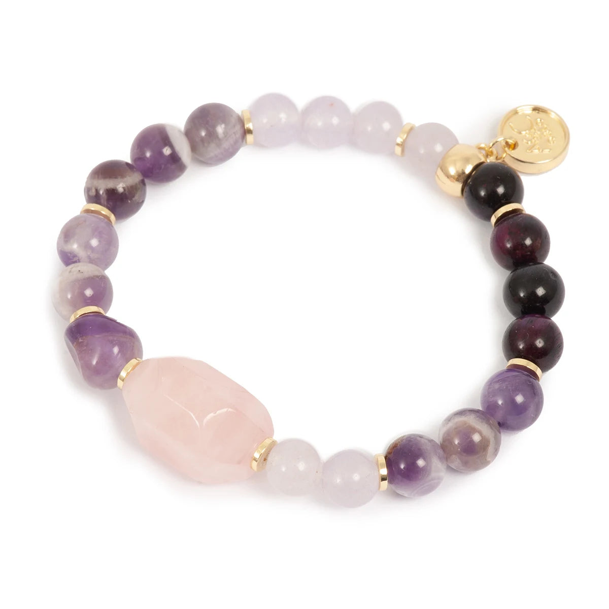 A&C Oslo - Stenarmband, ametist